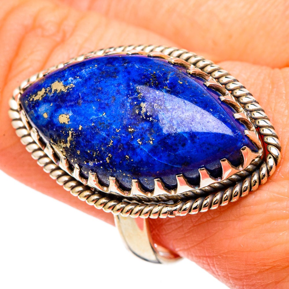 Lapis Lazuli Rings handcrafted by Ana Silver Co - RING97329