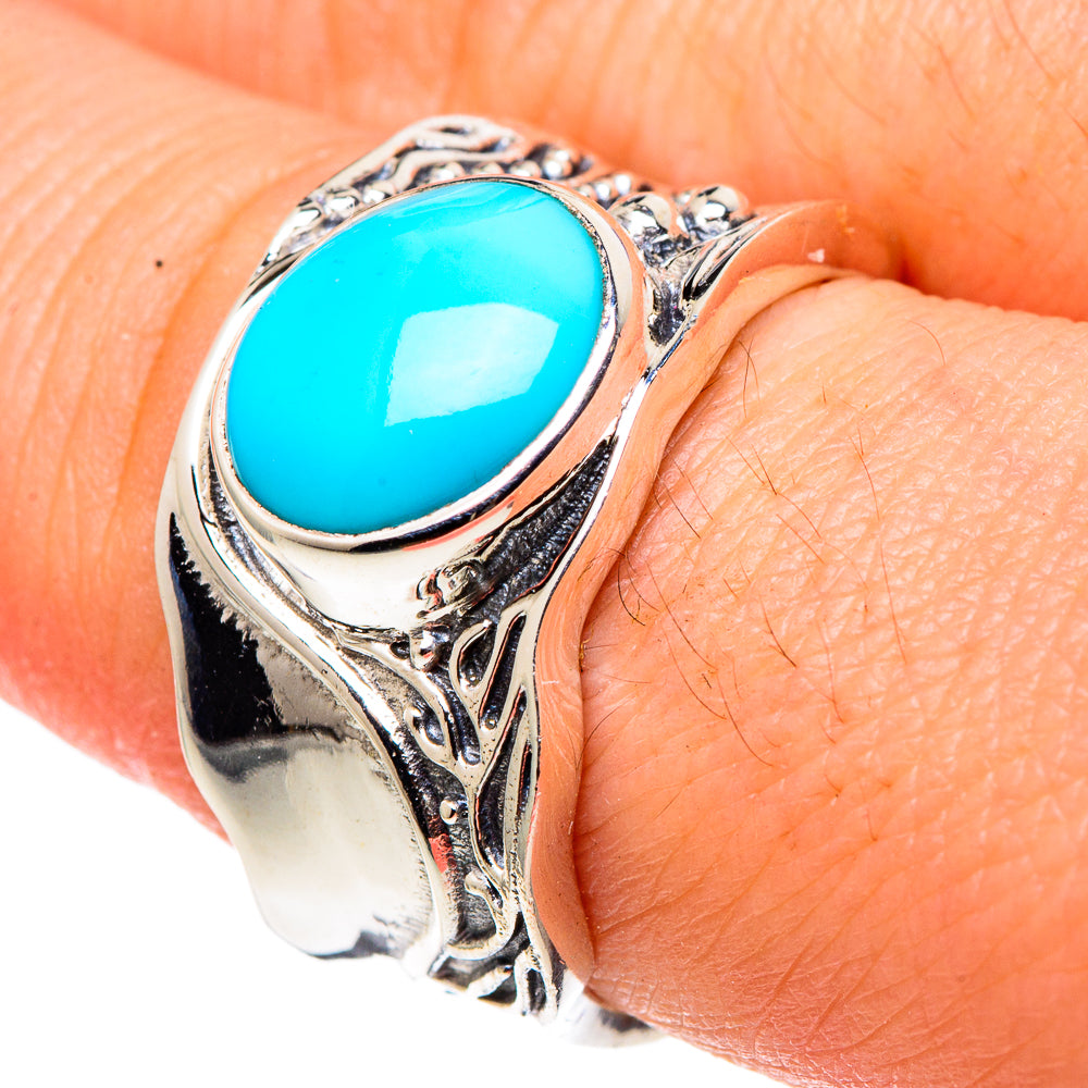 Larimar Rings handcrafted by Ana Silver Co - RING97375