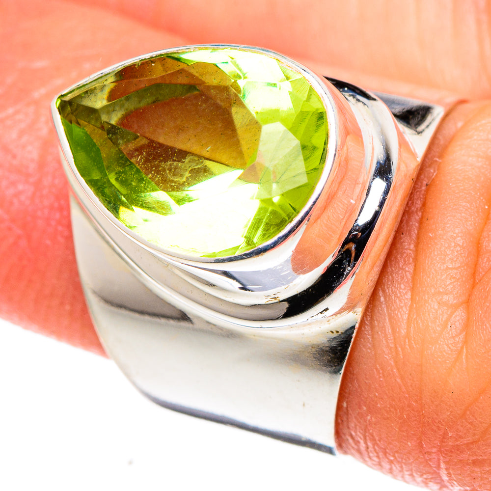 Peridot Rings handcrafted by Ana Silver Co - RING97380