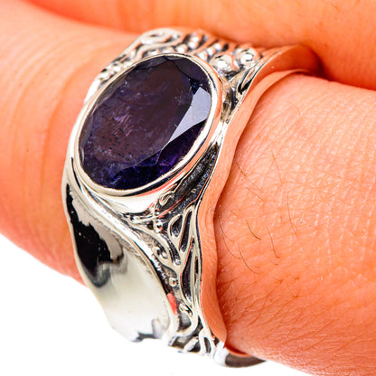 Violet Spinel Rings handcrafted by Ana Silver Co - RING97390
