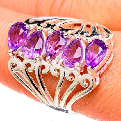 Amethyst Rings handcrafted by Ana Silver Co - RING97393