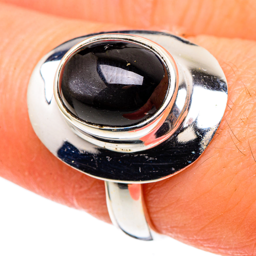 Black Onyx Rings handcrafted by Ana Silver Co - RING97394