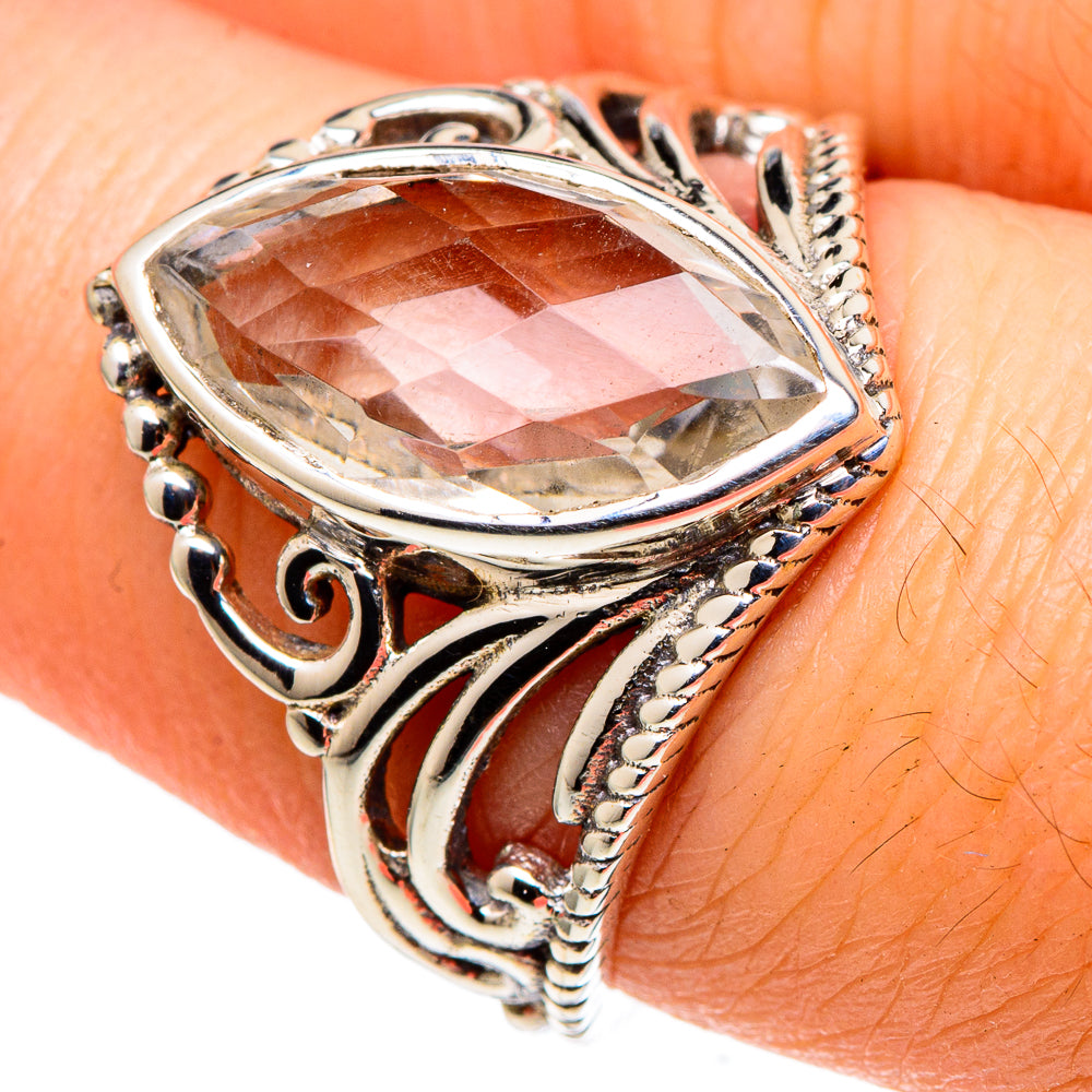 White Quartz Rings handcrafted by Ana Silver Co - RING97397