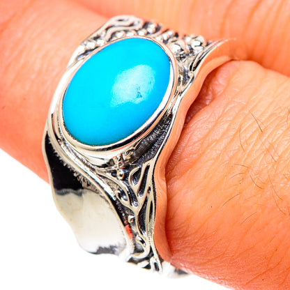 Larimar Rings handcrafted by Ana Silver Co - RING97409