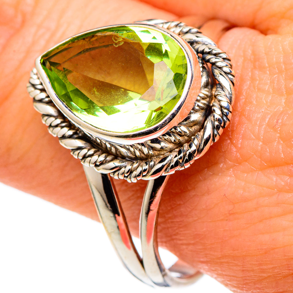 Peridot Rings handcrafted by Ana Silver Co - RING97413