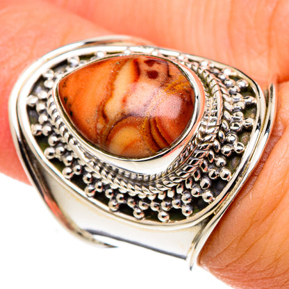 Mookaite Rings handcrafted by Ana Silver Co - RING97414