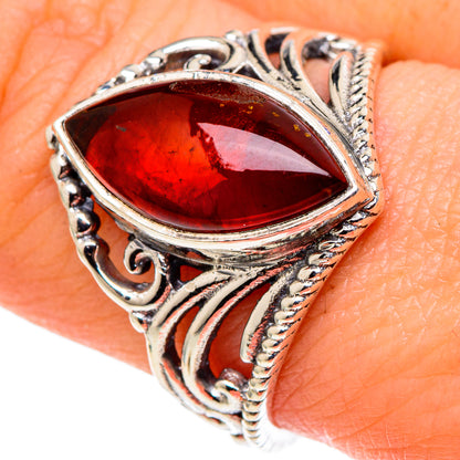 Baltic Amber Rings handcrafted by Ana Silver Co - RING97419