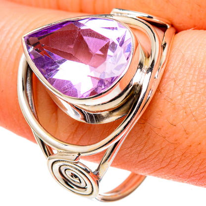 Amethyst Rings handcrafted by Ana Silver Co - RING97426