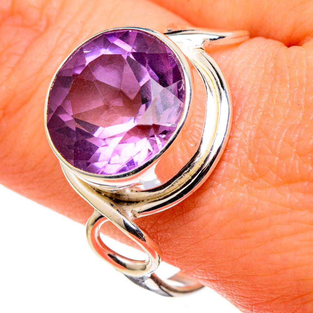 Amethyst Rings handcrafted by Ana Silver Co - RING97428