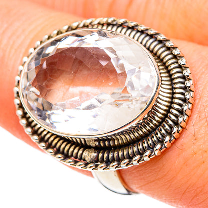 White Quartz Rings handcrafted by Ana Silver Co - RING97431
