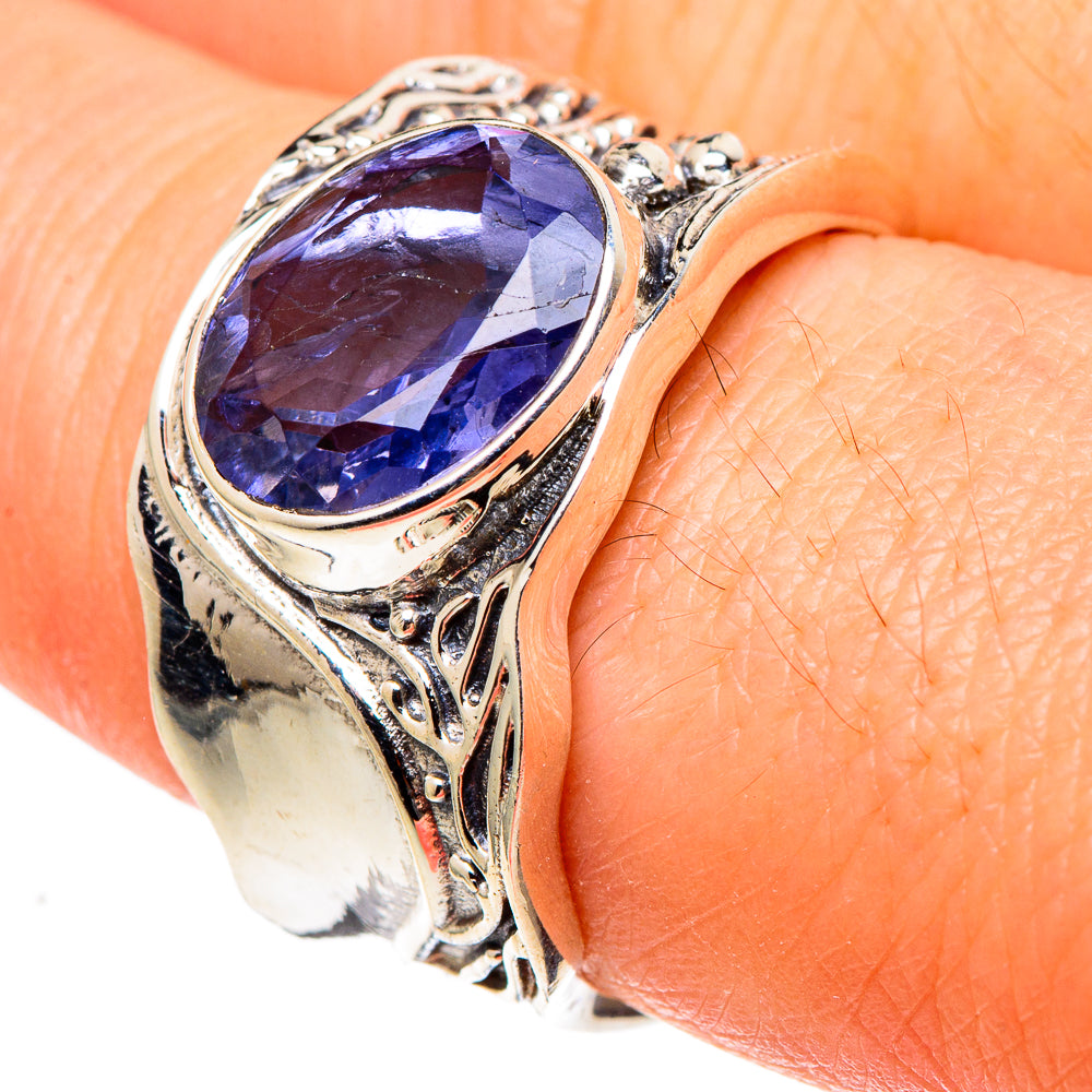 Violet Spinel Rings handcrafted by Ana Silver Co - RING97459