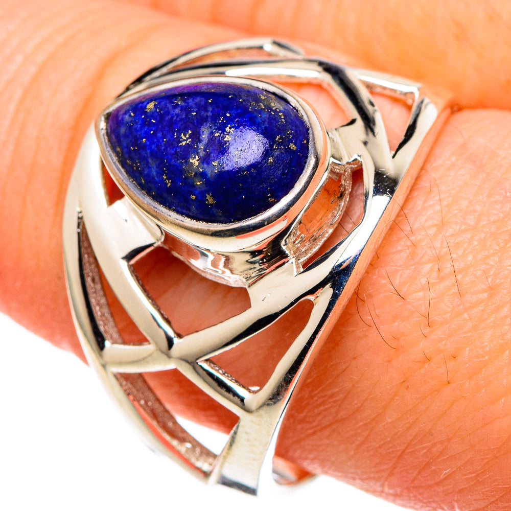 Lapis Lazuli Rings handcrafted by Ana Silver Co - RING97471