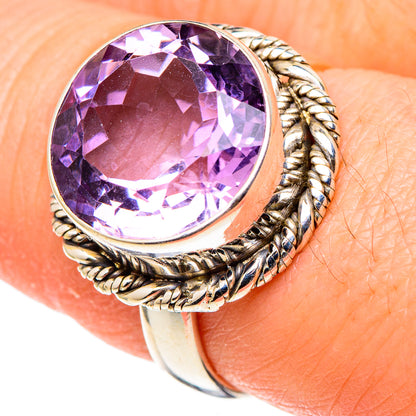 Amethyst Rings handcrafted by Ana Silver Co - RING97491