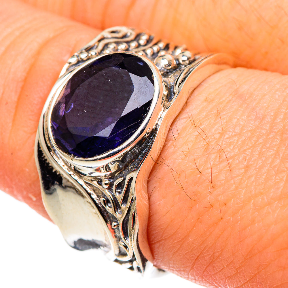Violet Spinel Rings handcrafted by Ana Silver Co - RING97492