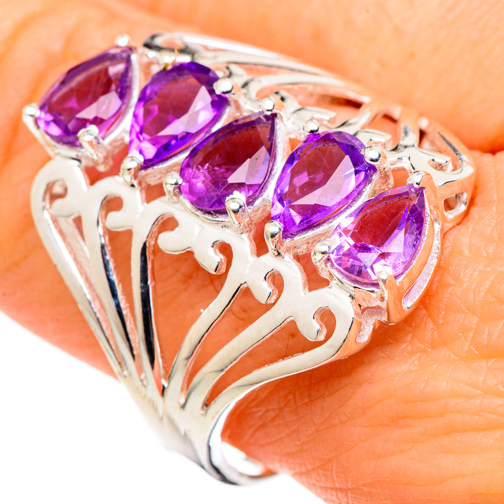 Amethyst Rings handcrafted by Ana Silver Co - RING97494