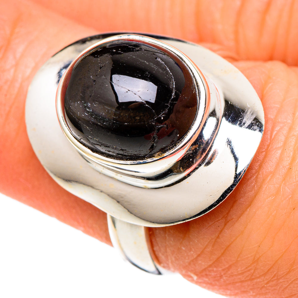 Black Onyx Rings handcrafted by Ana Silver Co - RING97495