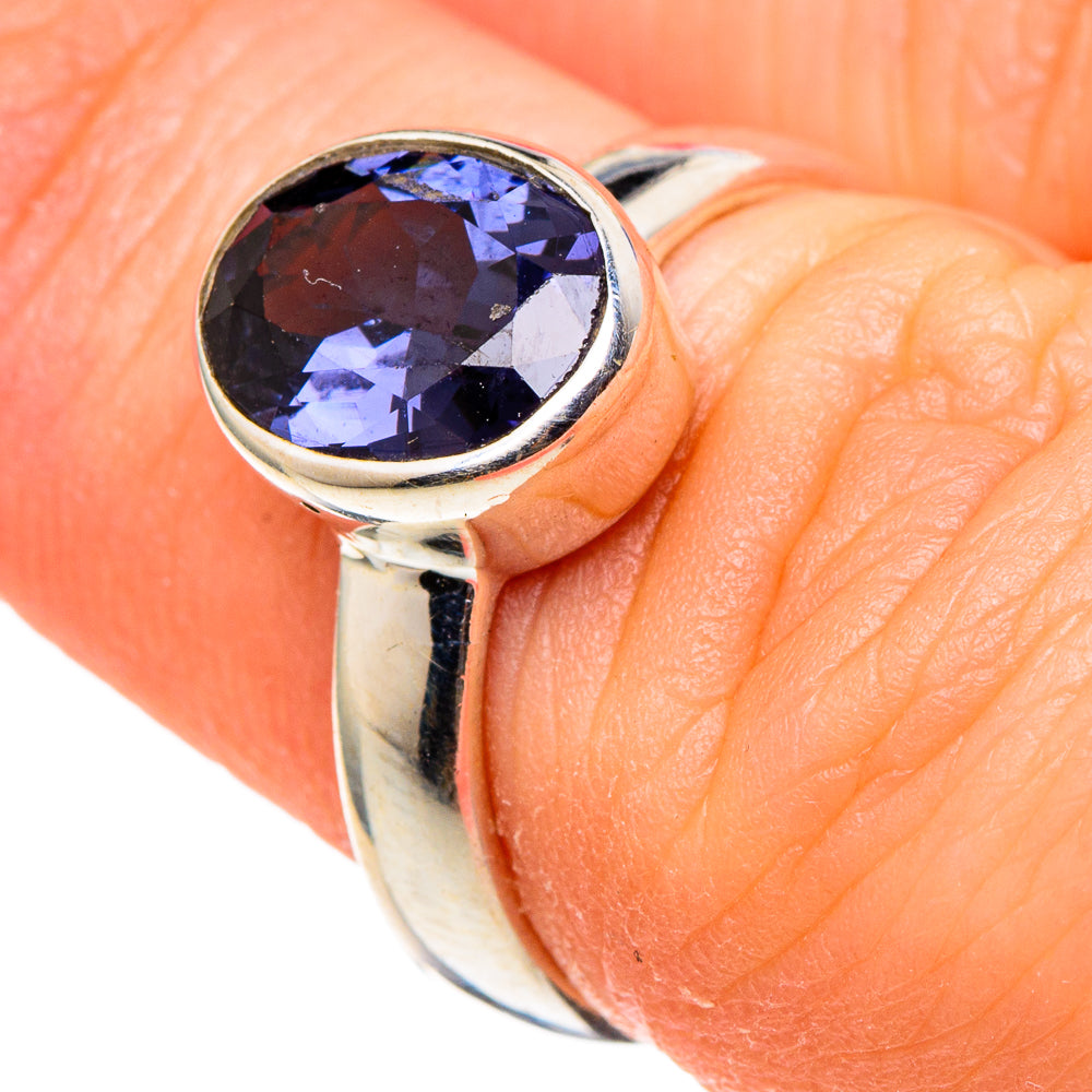 Violet Spinel Rings handcrafted by Ana Silver Co - RING97503