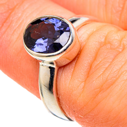 Violet Spinel Rings handcrafted by Ana Silver Co - RING97503