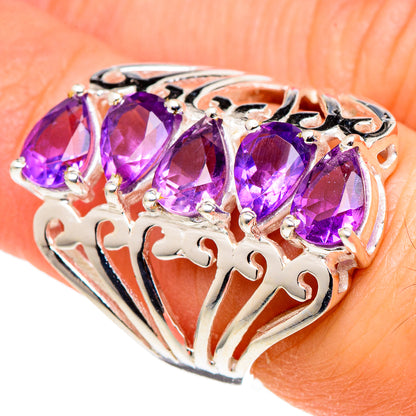 Amethyst Rings handcrafted by Ana Silver Co - RING97520