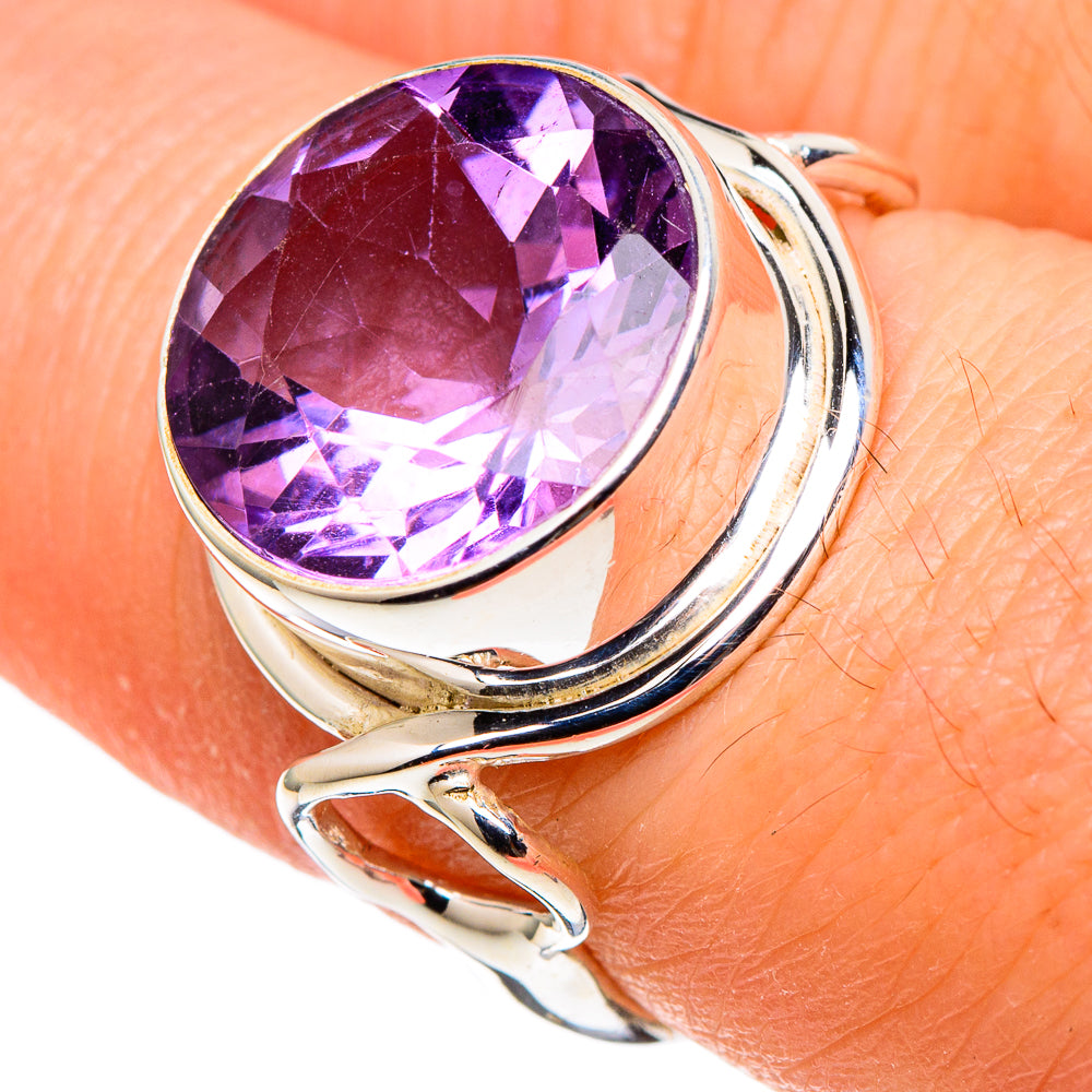 Amethyst Rings handcrafted by Ana Silver Co - RING97521
