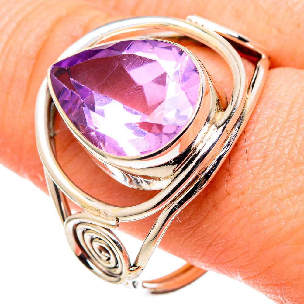 Amethyst Rings handcrafted by Ana Silver Co - RING97522