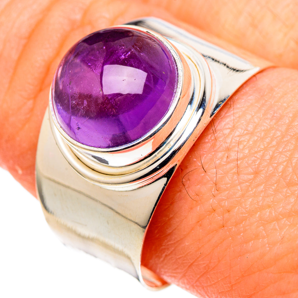 Amethyst Rings handcrafted by Ana Silver Co - RING97523