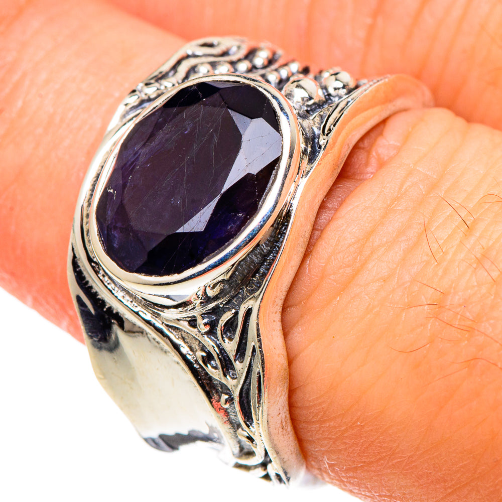 Violet Spinel Rings handcrafted by Ana Silver Co - RING97524