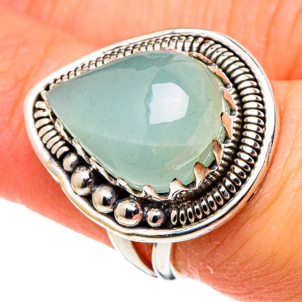 Aquamarine Rings handcrafted by Ana Silver Co - RING97534