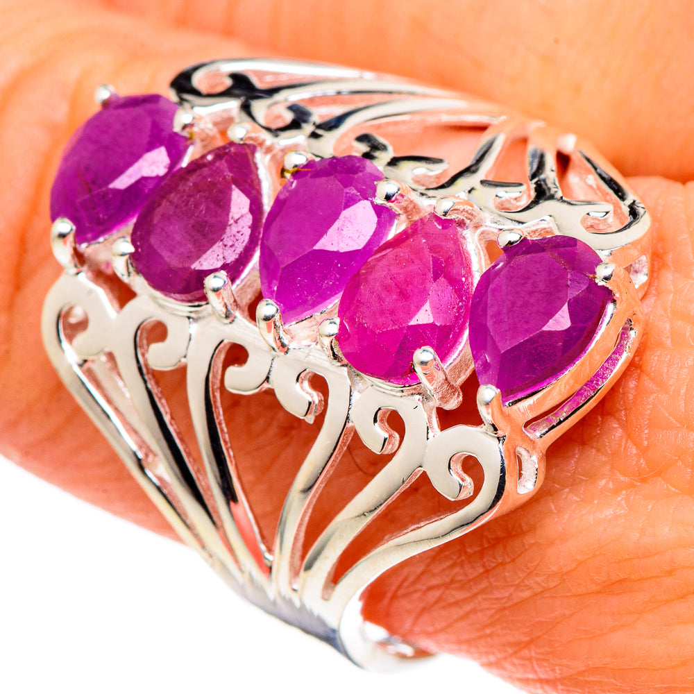 Ruby Rings handcrafted by Ana Silver Co - RING97544