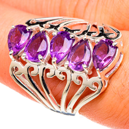 Amethyst Rings handcrafted by Ana Silver Co - RING97547