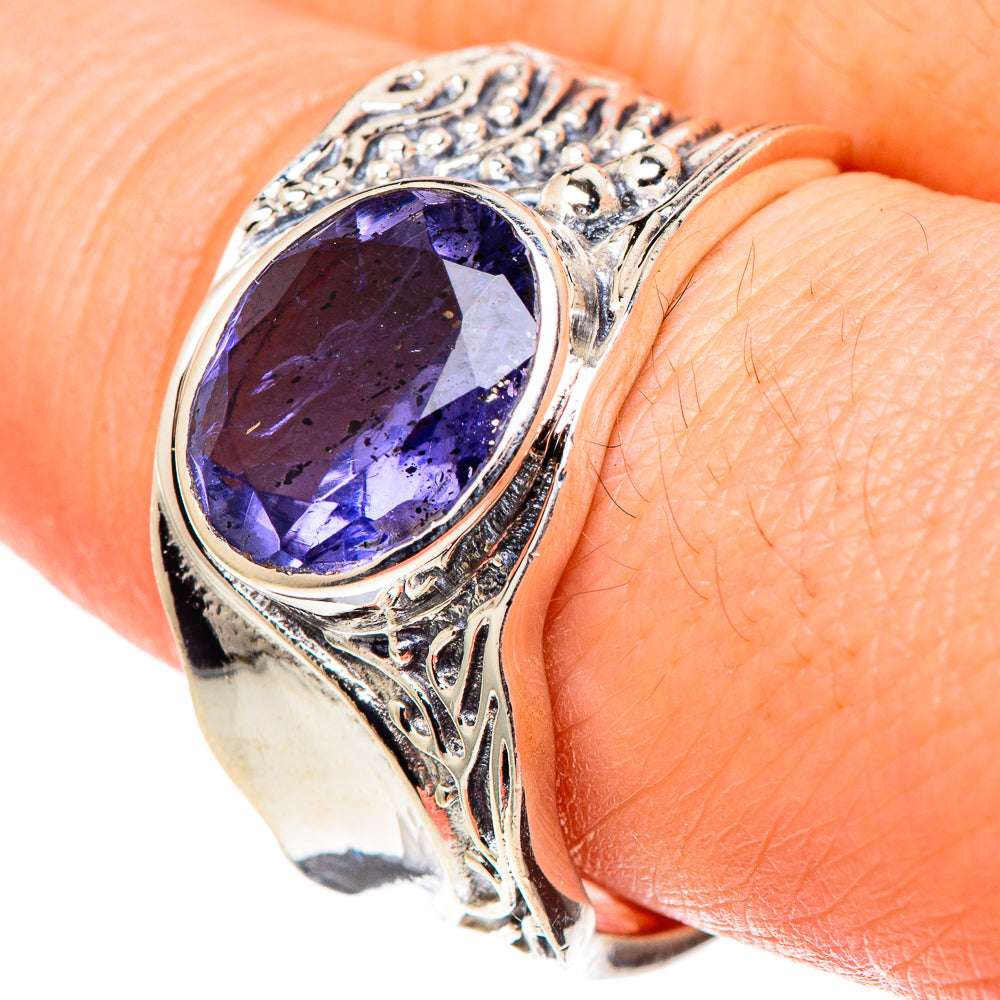 Violet Spinel Rings handcrafted by Ana Silver Co - RING97548