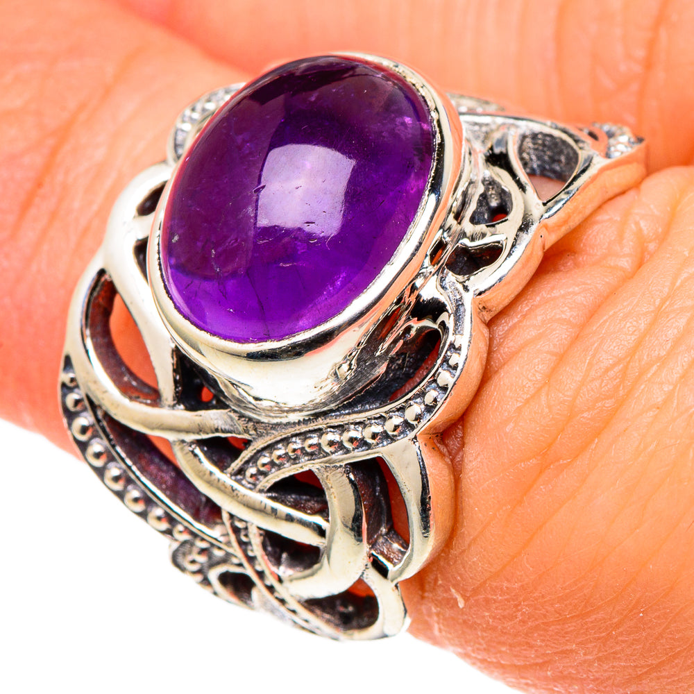 Amethyst Rings handcrafted by Ana Silver Co - RING97551