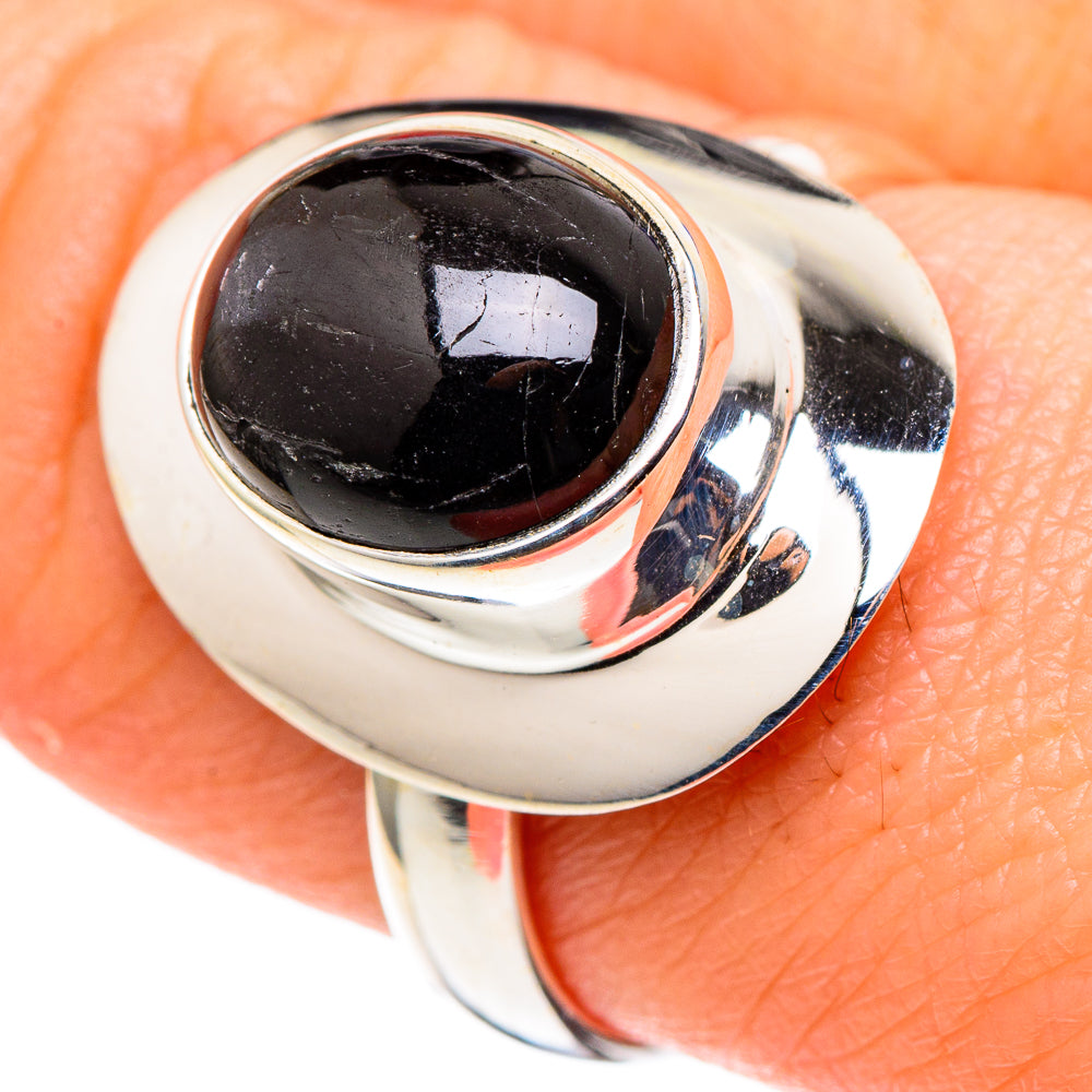 Black Onyx Rings handcrafted by Ana Silver Co - RING97552