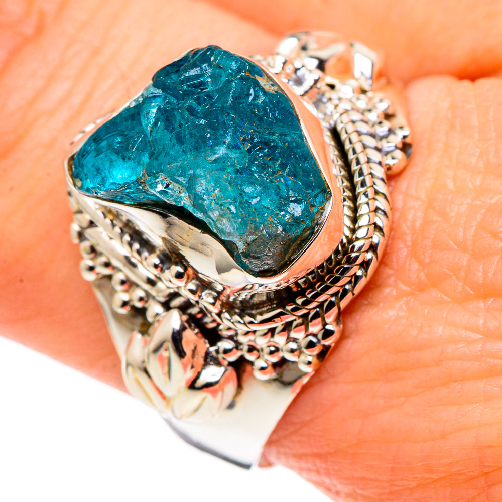 Apatite Rings handcrafted by Ana Silver Co - RING97553