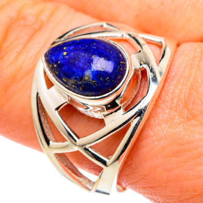 Lapis Lazuli Rings handcrafted by Ana Silver Co - RING97556