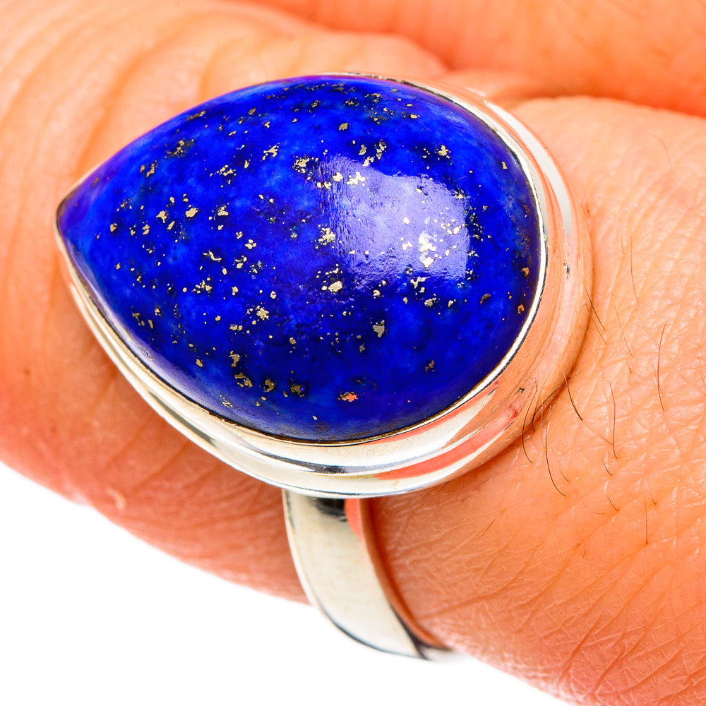 Lapis Lazuli Rings handcrafted by Ana Silver Co - RING97559