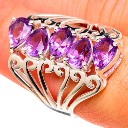 Amethyst Rings handcrafted by Ana Silver Co - RING97569