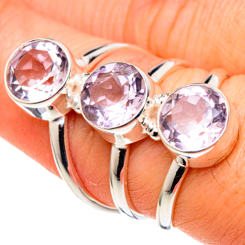 Kunzite Rings handcrafted by Ana Silver Co - RING97572