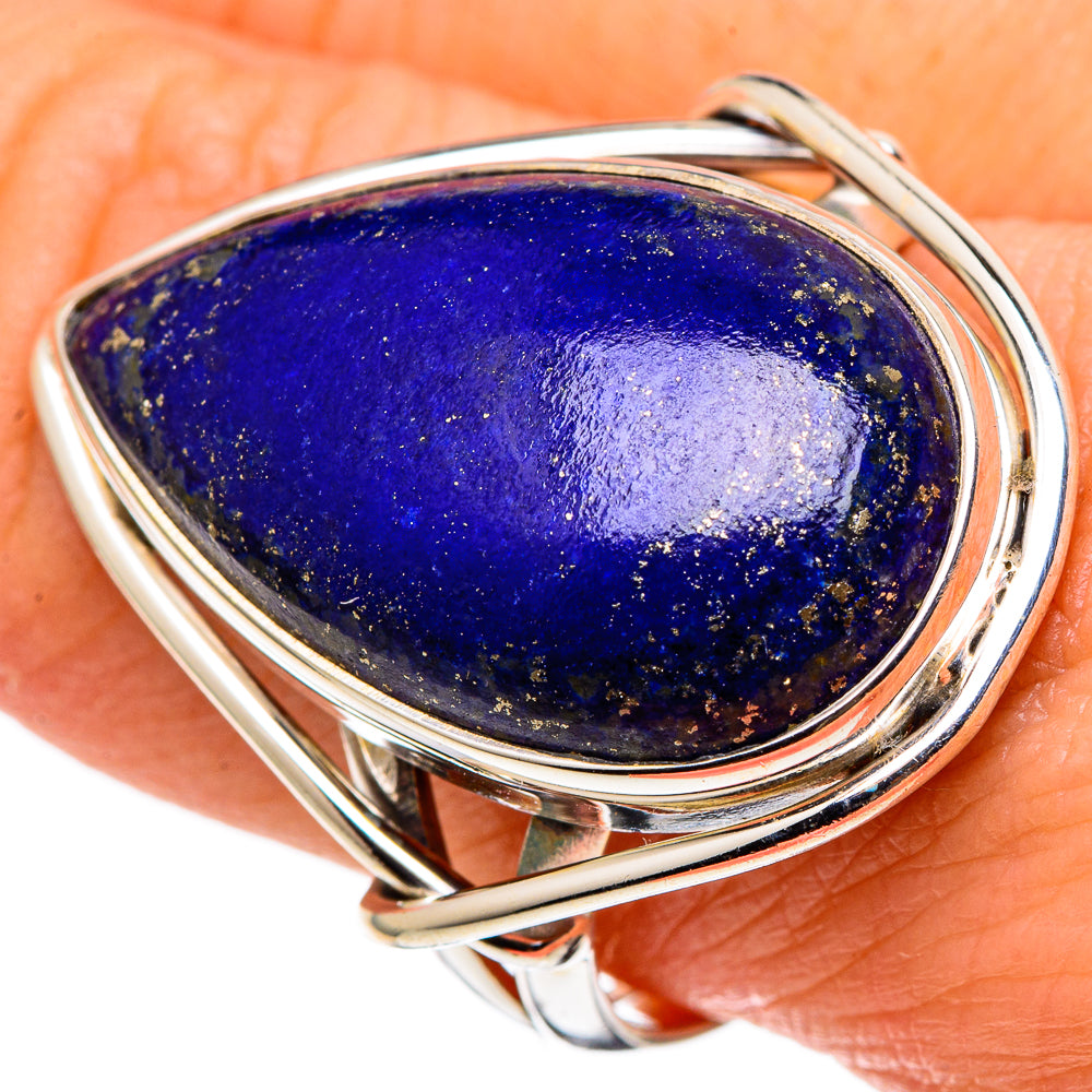 Lapis Lazuli Rings handcrafted by Ana Silver Co - RING97589
