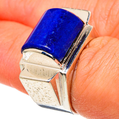 Lapis Lazuli Rings handcrafted by Ana Silver Co - RING97590
