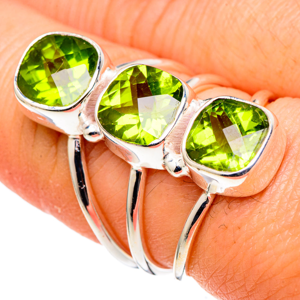 Peridot Rings handcrafted by Ana Silver Co - RING97592