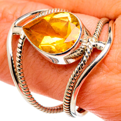 Citrine Rings handcrafted by Ana Silver Co - RING97599