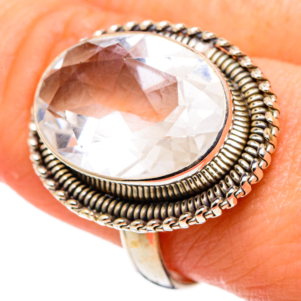 White Quartz Rings handcrafted by Ana Silver Co - RING97611