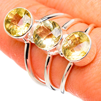 Citrine Rings handcrafted by Ana Silver Co - RING97616