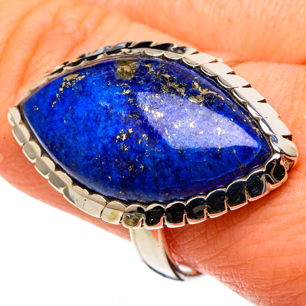 Lapis Lazuli Rings handcrafted by Ana Silver Co - RING97621