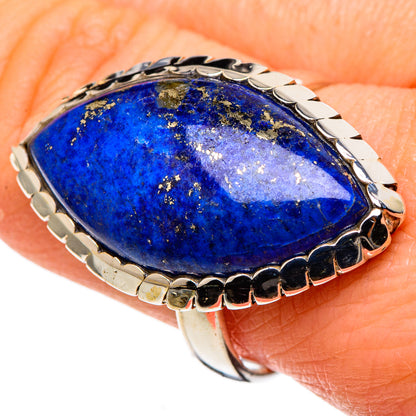 Lapis Lazuli Rings handcrafted by Ana Silver Co - RING97621