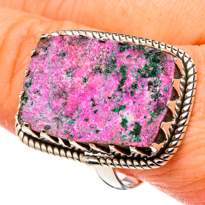 Cobalto Calcite Druzy Rings handcrafted by Ana Silver Co - RING97637