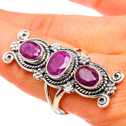 Ruby Rings handcrafted by Ana Silver Co - RING97638