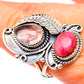 Rose Quartz Rings handcrafted by Ana Silver Co - RING97639