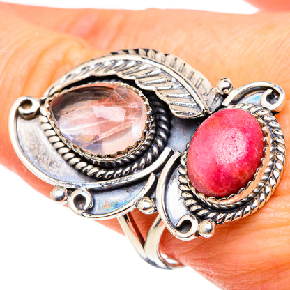 Rose Quartz Rings handcrafted by Ana Silver Co - RING97639